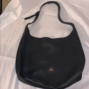 Michael Kors black leather purse